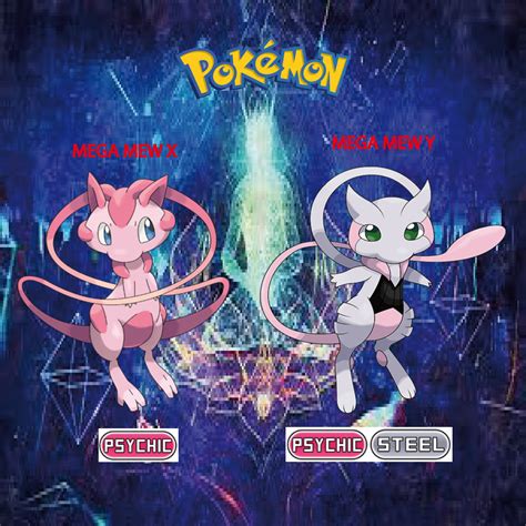 mega mew x and y